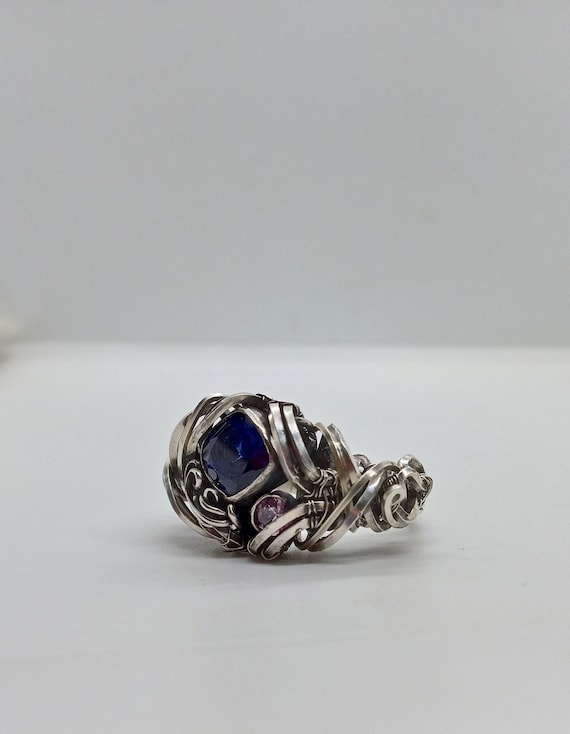 Wire wrapped ring tutorial, "The Soyala Ring" instant download