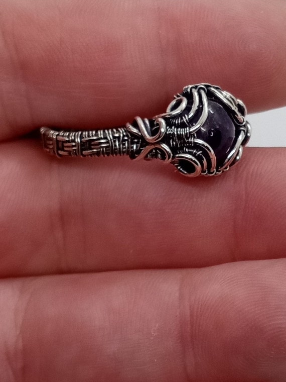 Wire wrapped tutorial for this ring "The Victoria Ring", start to finish, instant download, instant download