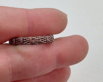 Wire weaving PDF tutorial for this ring band, modified basket weave ring band, instant dowload