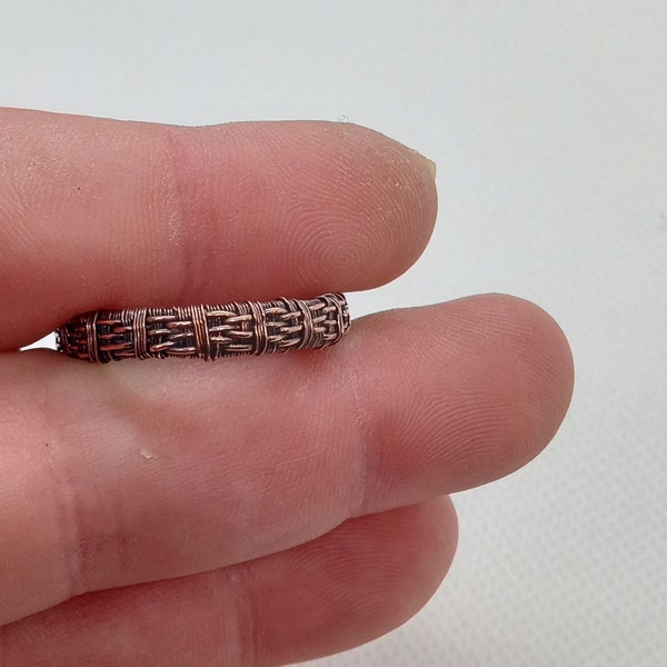 Wire weaving PDF tutorial for this ring band, modified basket weave ring band, instant dowload