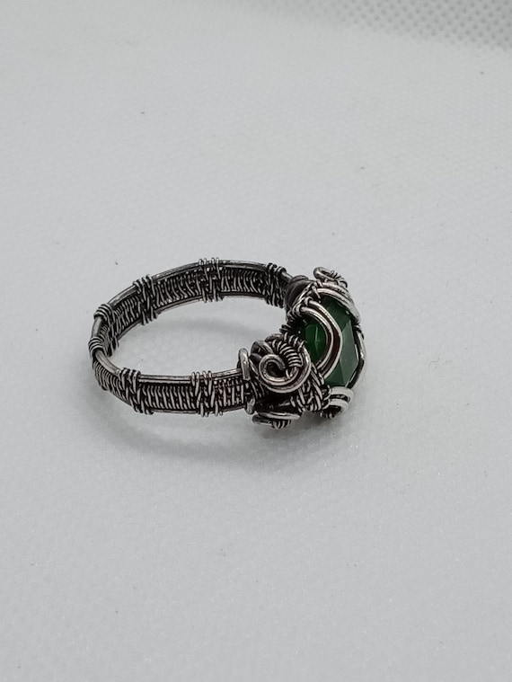 Wire weaving tutorial, "The Dragon Ring" start to finish tutorial