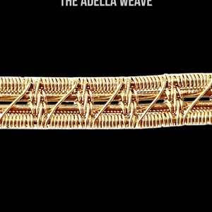 Wire weaving tutorial The Adella Weave, PDF instant download