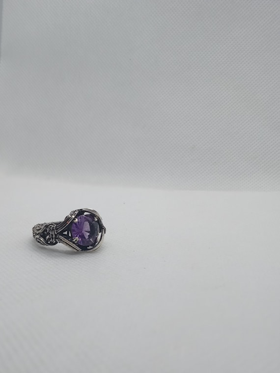 Natural Amethyst Ring