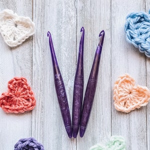 Interchangeable Crochet Hooks Set for Crochet Handles