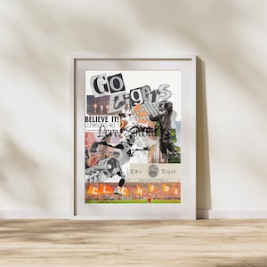 Clemson Collage Print