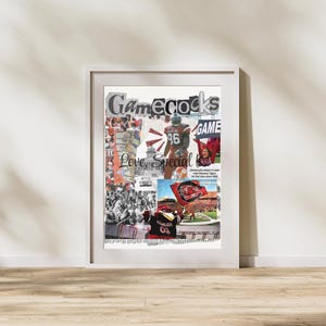 South Carolina Gamecocks Collage Print