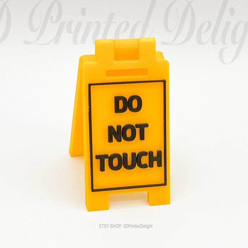 Do Not Touch Sign - Etsy