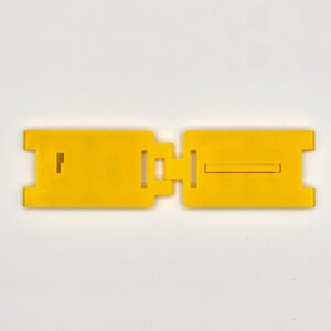 Desktop Sandwich Board - Blank Mini Floor Sign - For Posting Desktop Signages - Custom Colors - 3D Printed image 6