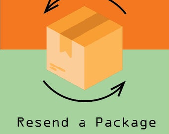 Resend a Package - Please DM us