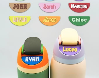 Personalized Owala Name Plate - Custom Owala Tumbler Tag - Owala FreeSip Lid Topper - Owala name plate - 3D Printed