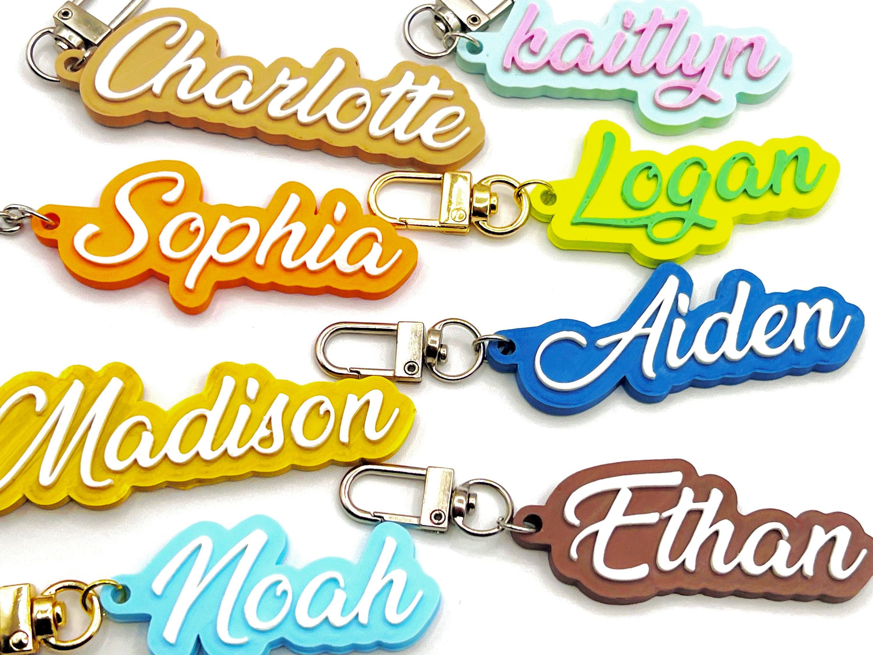 Horse Name Key Tag - Personalized Key Chain For Horse Name, Tack, Locker