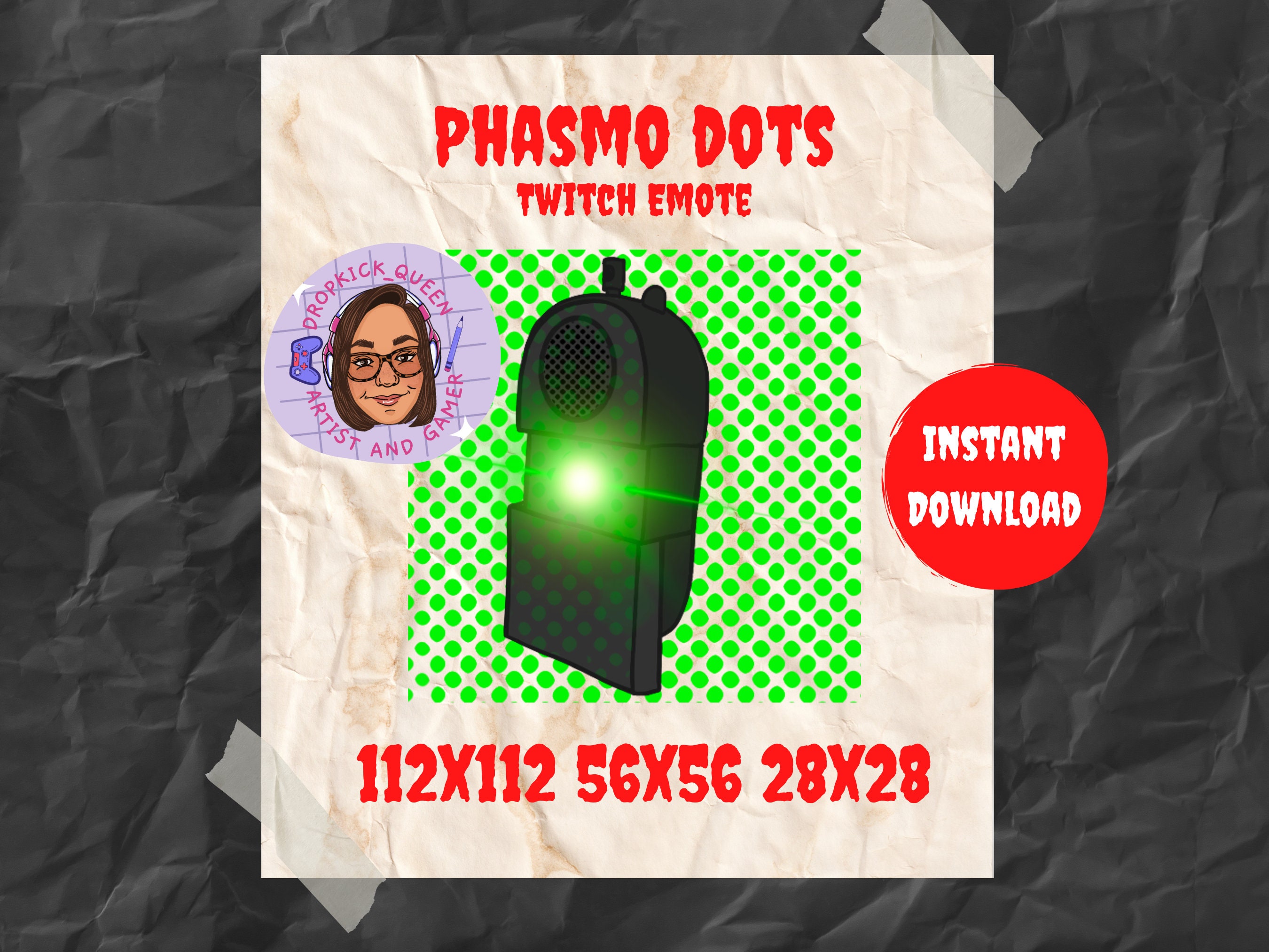 Phasmophobia | Phas | Phasmo | Phasmo Emotes | Emotes | Twitch Emotes ...
