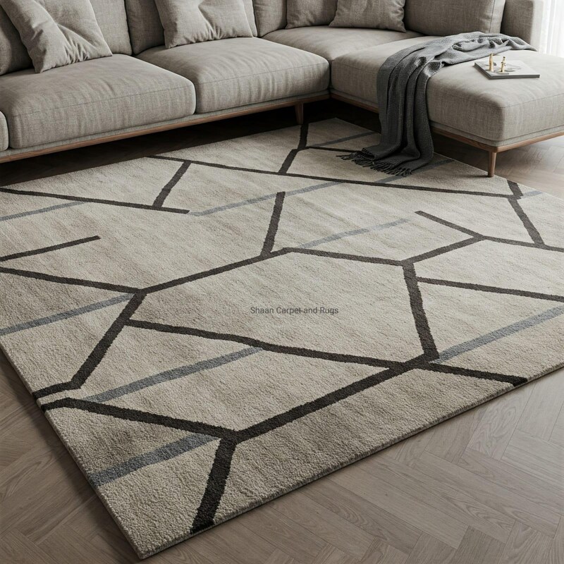 Hexagonal Rug - Etsy