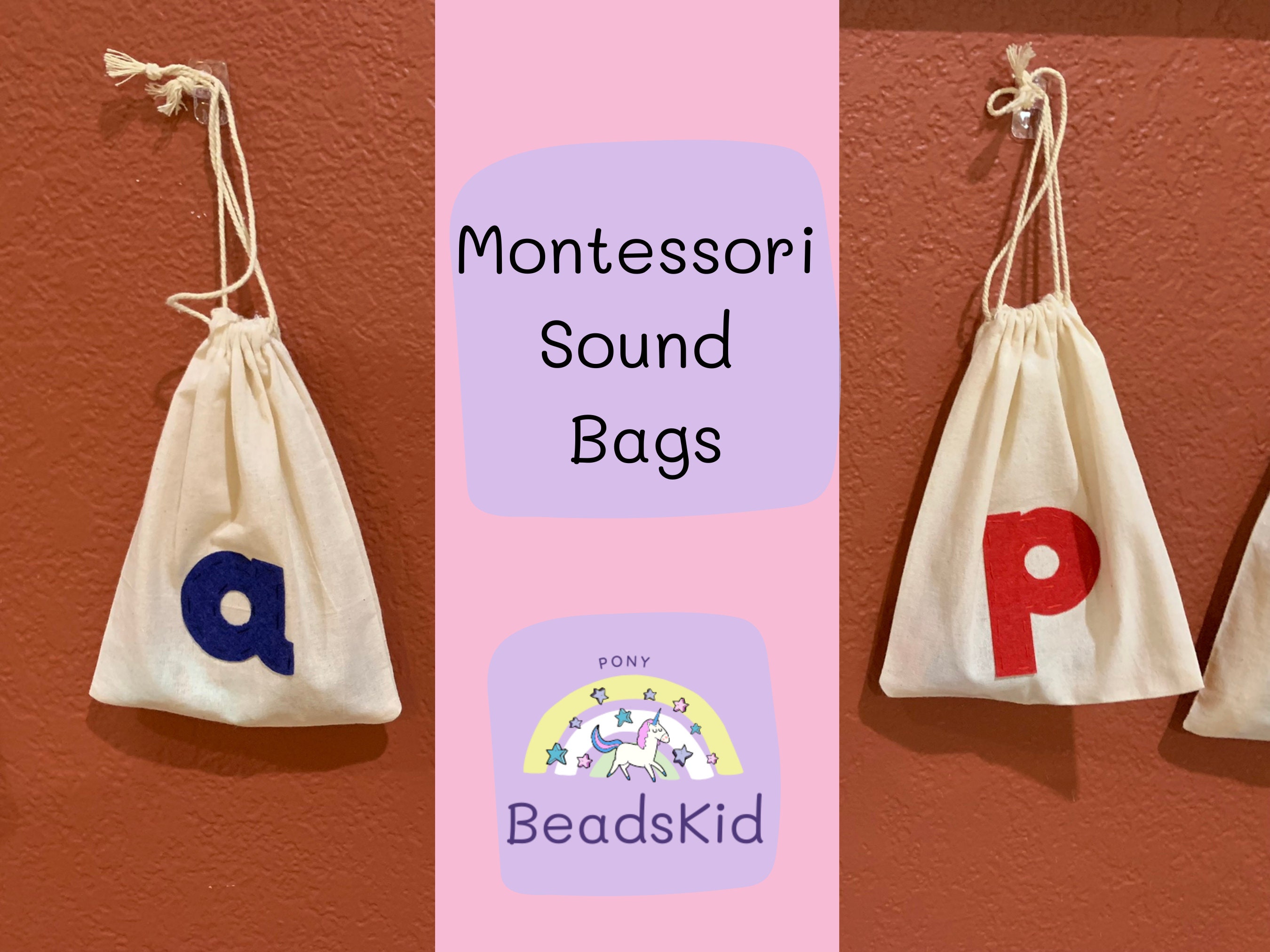 Montessori Sound Bagsalphabet Bagslanguage Object Etsy