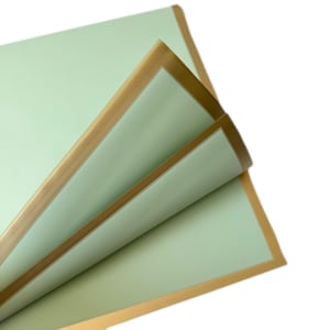 Blumenfolie, Dekorfolie Blatt 58 x 58 cm - 20 Stück