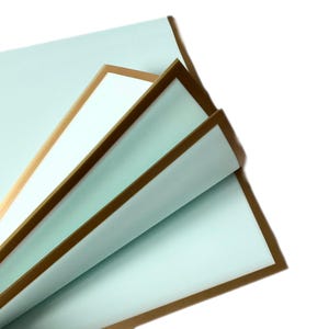 Blumenfolie, Dekorfolie Blatt 58 x 58 cm - 20 Stück