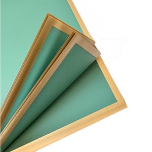 Blumenfolie, Dekorfolie Blatt 58 x 58 cm - 20 Stück