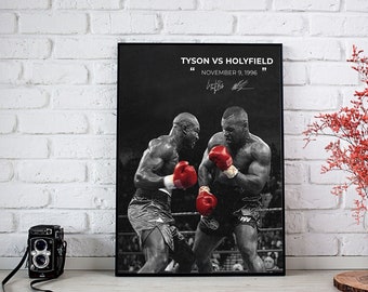マイク・タイソン vs. イベンダー・ホリフィールド 2 II 再戦ポスター