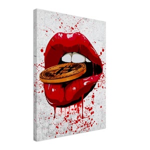 Canvas - Crypto Wall Art, Bitcoin, Finance Gift