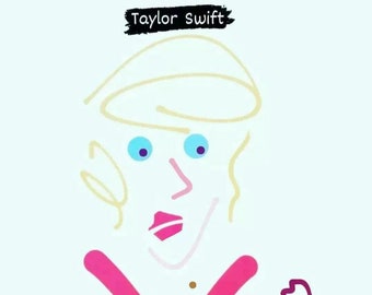 Doodle by danny Taylor Swift Swiftie swiftes Taylor's version