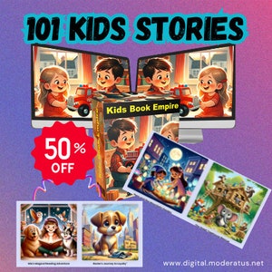 101 Kid Stories with Unrestricted PLR. Start Selling this Amazing Product and keep 100% of the Profits!