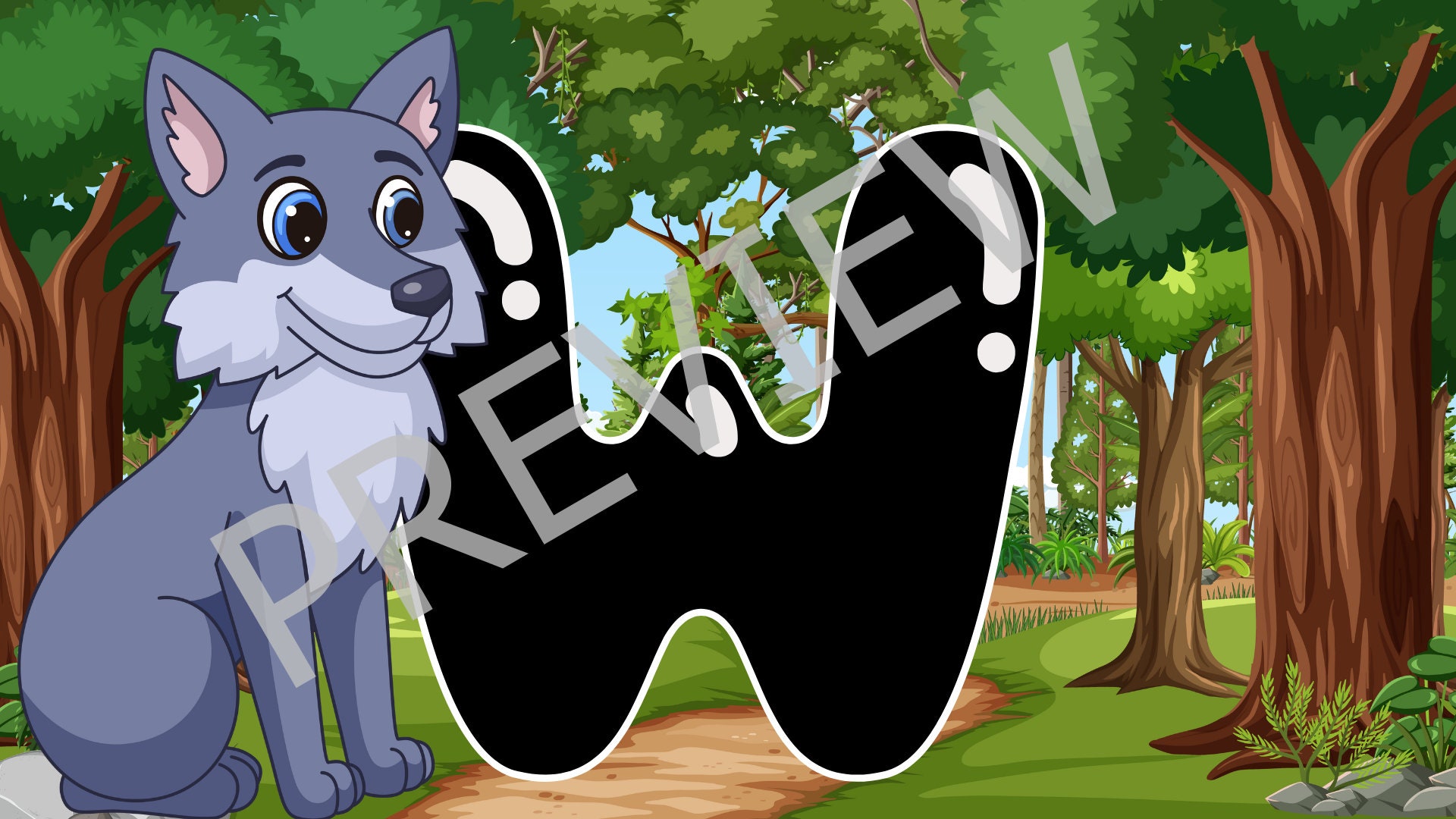 Children educational video learn alphabet fun and interactive