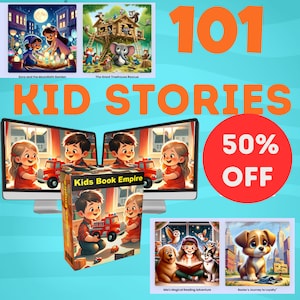 101 Kid Stories with Unrestricted PLR. Start Selling this Amazing Product and keep 100% of the Profits!