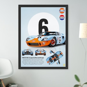 Ford GT40 #6 Poster