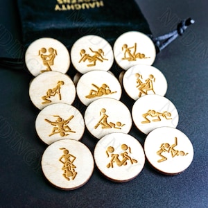 Lesbian Naughty Tokens, Sex Tokens for Lesbians, Naughty Sex Tokens, LGBTQ Sex Coins, Sex Coupons, Sex Chips, LGBT Sex Games, Sex Positions