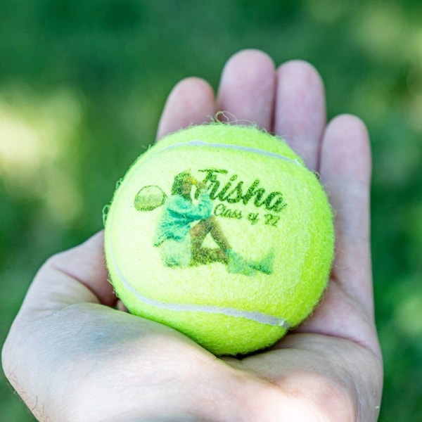 Personalized Tennis Balls Etsy