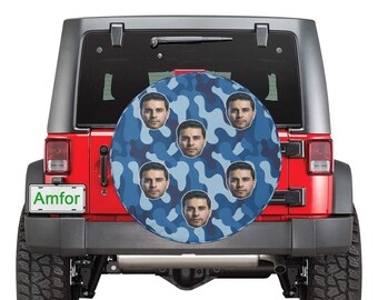 Ovx Us Army Combat Medic Veteran Cars Spare Tire Cover Cutomobile Tire Cover Tire Size 14 15 16 17 Inch 