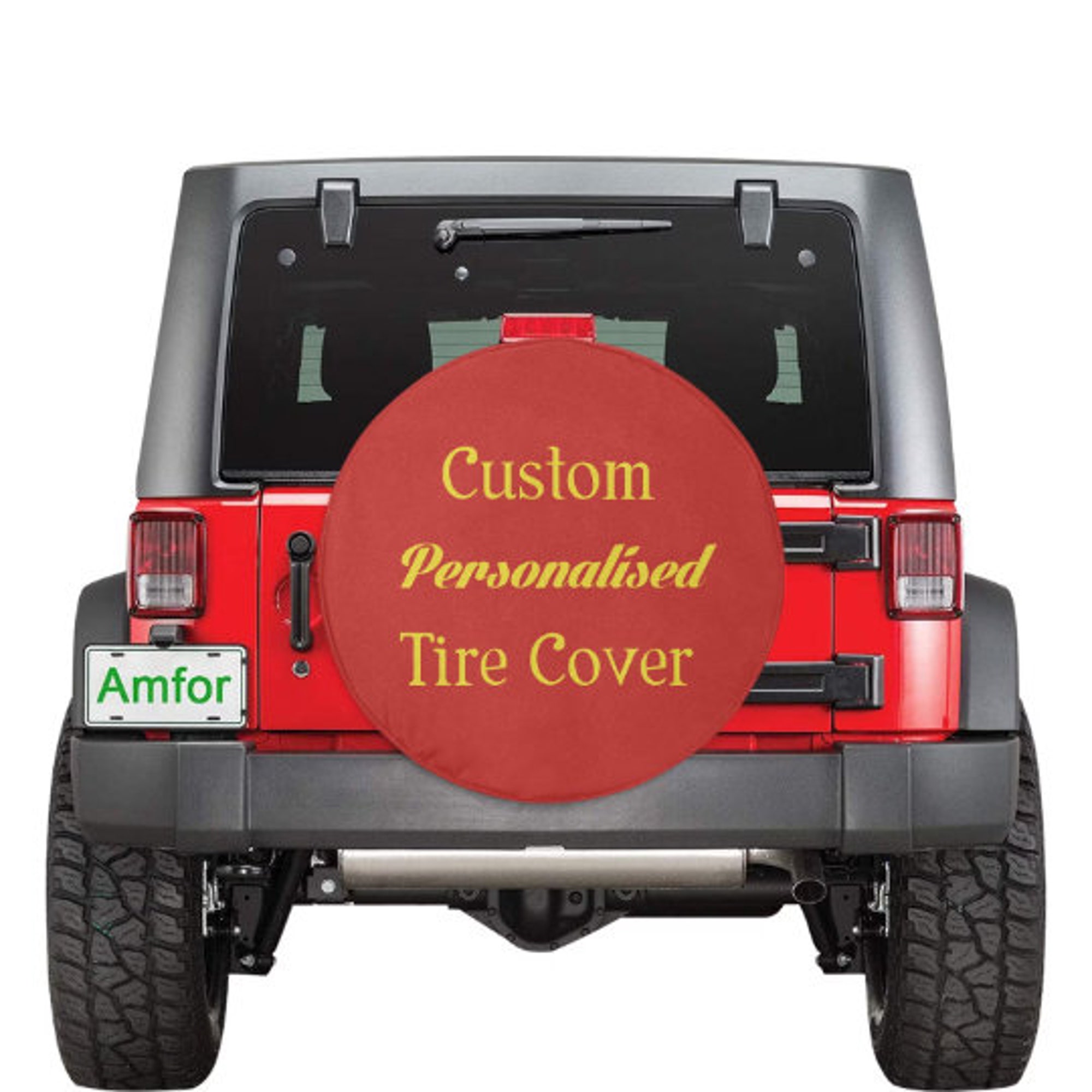 Personalised Spare Tire Cover