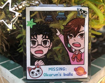 Anime Meme Keychain Polaroid Gift Dandadan Keychain Momo Okarun Keychain Meme Funny Anime Momo Ayase Ken Takakura Meme Dandadan