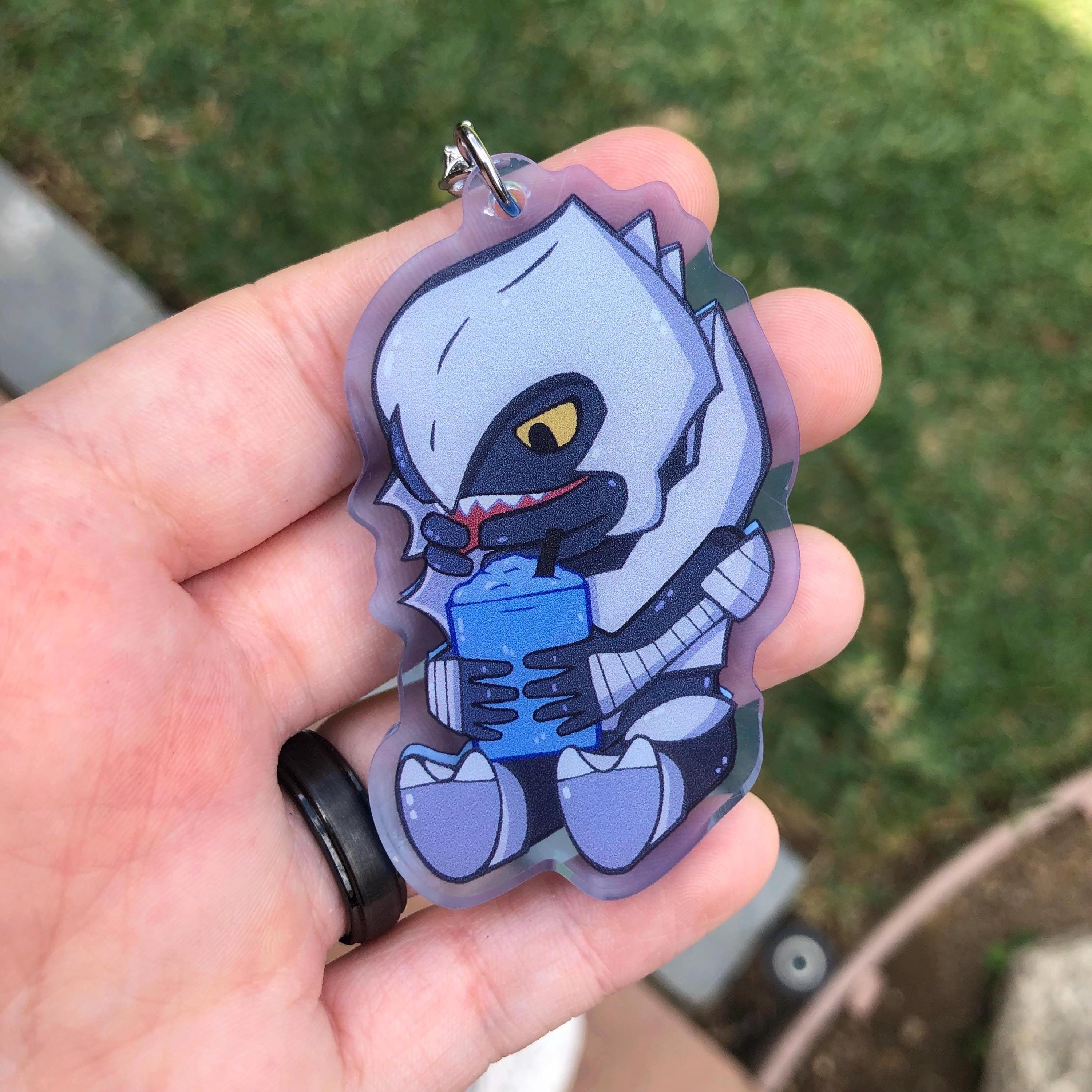 Spartan and Friends Slushie Keychain Cute Slurpee Meme Arby Keychain ...