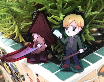 Silent Hill 2 Keychain, Lake View Hotel 312 Keyring, Horror Game