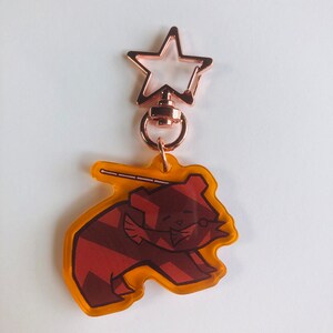 Salmon Run Keychains Grizzco Inkling Keychain Flipper Flopper Salmonid ...