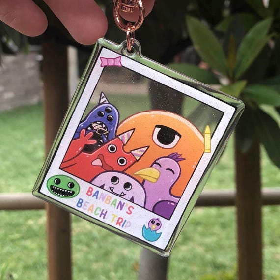 Garten of Banban Keychain Polaroid Banban Keychain Stinger Flynn