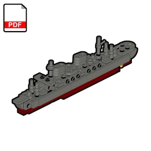 LEGO USS West Point Troop Transport MOC - Instrucciones de construcción digitales