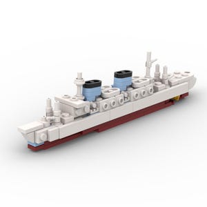 LEGO SS Australis Ocean Liner MOC - Digital Building Instructions