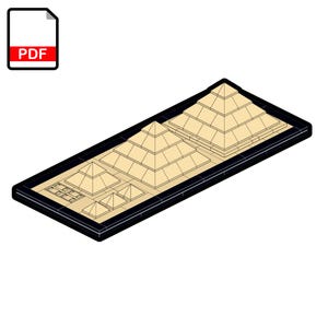 LEGO Grandes pyramides de Gizeh MOC - Instructions de montage numériques