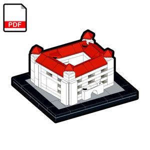 LEGO Bratislava Castle MOC - Digital Building Instructions