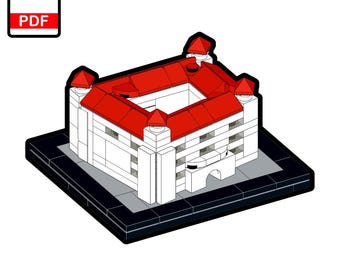 LEGO Burg Pressburg MOC - Digitale Bauanleitung