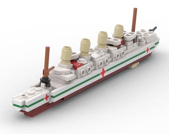 LEGO HMHS Britannic MOC - Digital Building Instructions