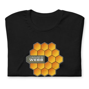 Astronomy Shirt: James Webb Space Telescope JWST Space Exploration Unisex T-Shirt - Successor of Hubble Telescope