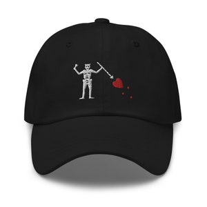 Blackbeard vlag - geborduurd - piraat Jolly Roger Baseball Cap - papa hoed