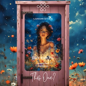 NUEVO Bloomlight Lenormand – Cartas del Oráculo de Flores Silvestres y Faroles – Baraja de Adivinación Floral – Regalo de Brujería