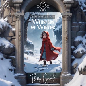 NEW Whispers of Winter - Mystical Lenormand Oracle with Snowy Landscapes and Frozen Elements | Magic Oracle for Intuition and Clarity