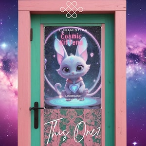 Cosmic Kittens Lenormand, oracle with 36 illustrations based on our favorite space cats!