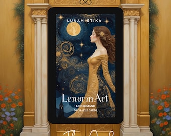 NEW LenormArt – Art Nouveau Style Lenormand Deck | Mystical and Elegant Cards