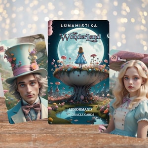 NEW! WONDERLAND Lenormand, Oracle Inspired by Wonderland, Lenormand ...